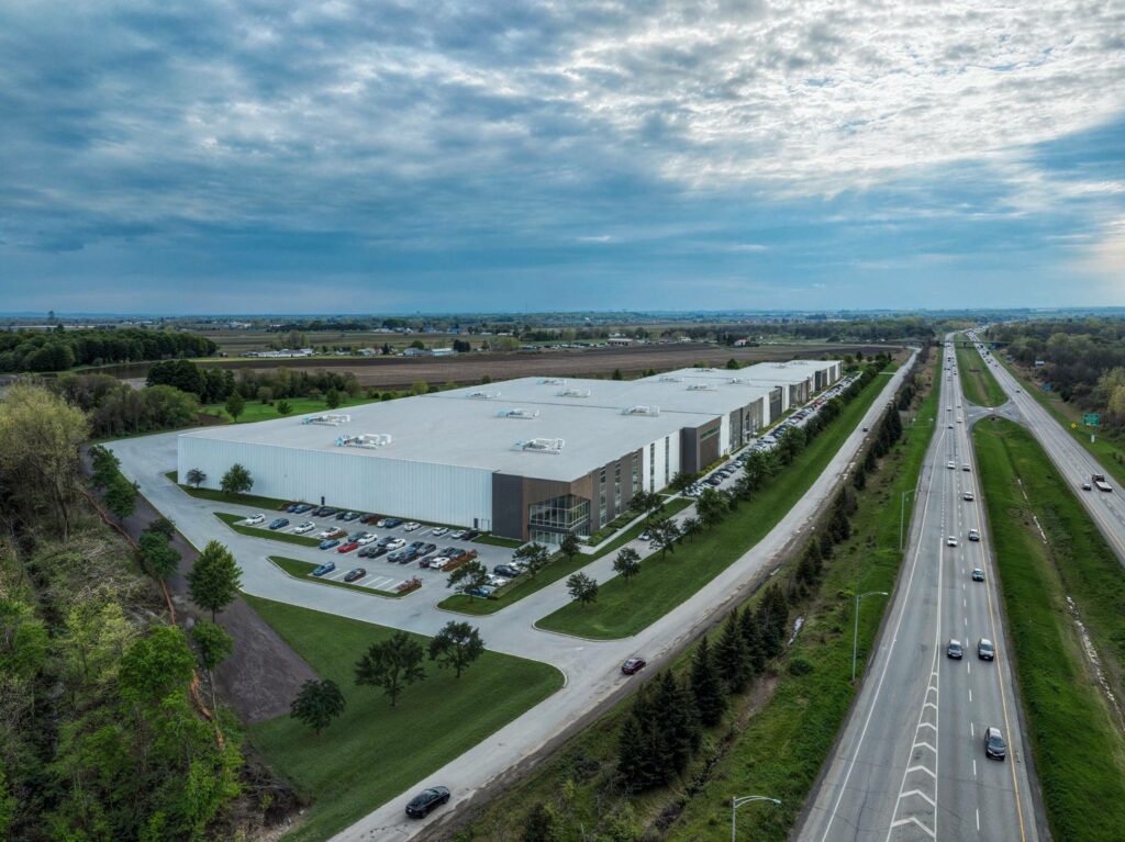 Un écoparc industriel de 95 M$ en construction à Châteauguay