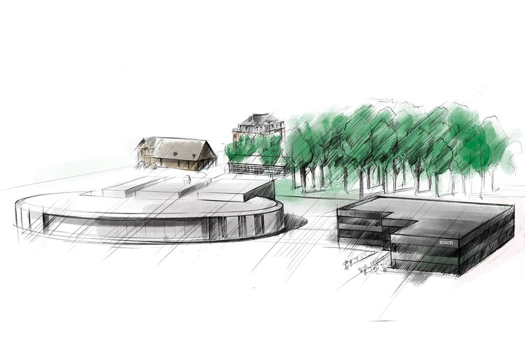 Bugatti va agrandir son siège social de Molsheim