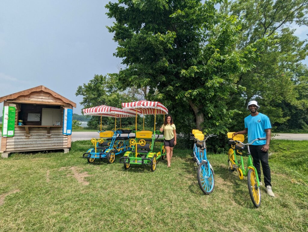 VIDÉOS – Ça roule en tandem au RécréoParc