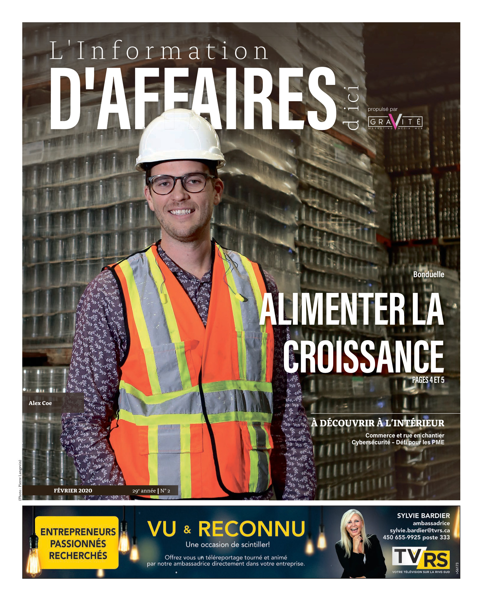 L’Information d’affaires d’ici – février 2020