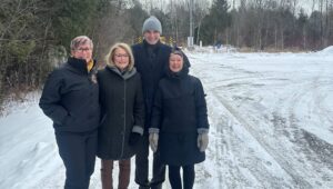 Visite éclair de Jean-Yves Duclos à Châteauguay