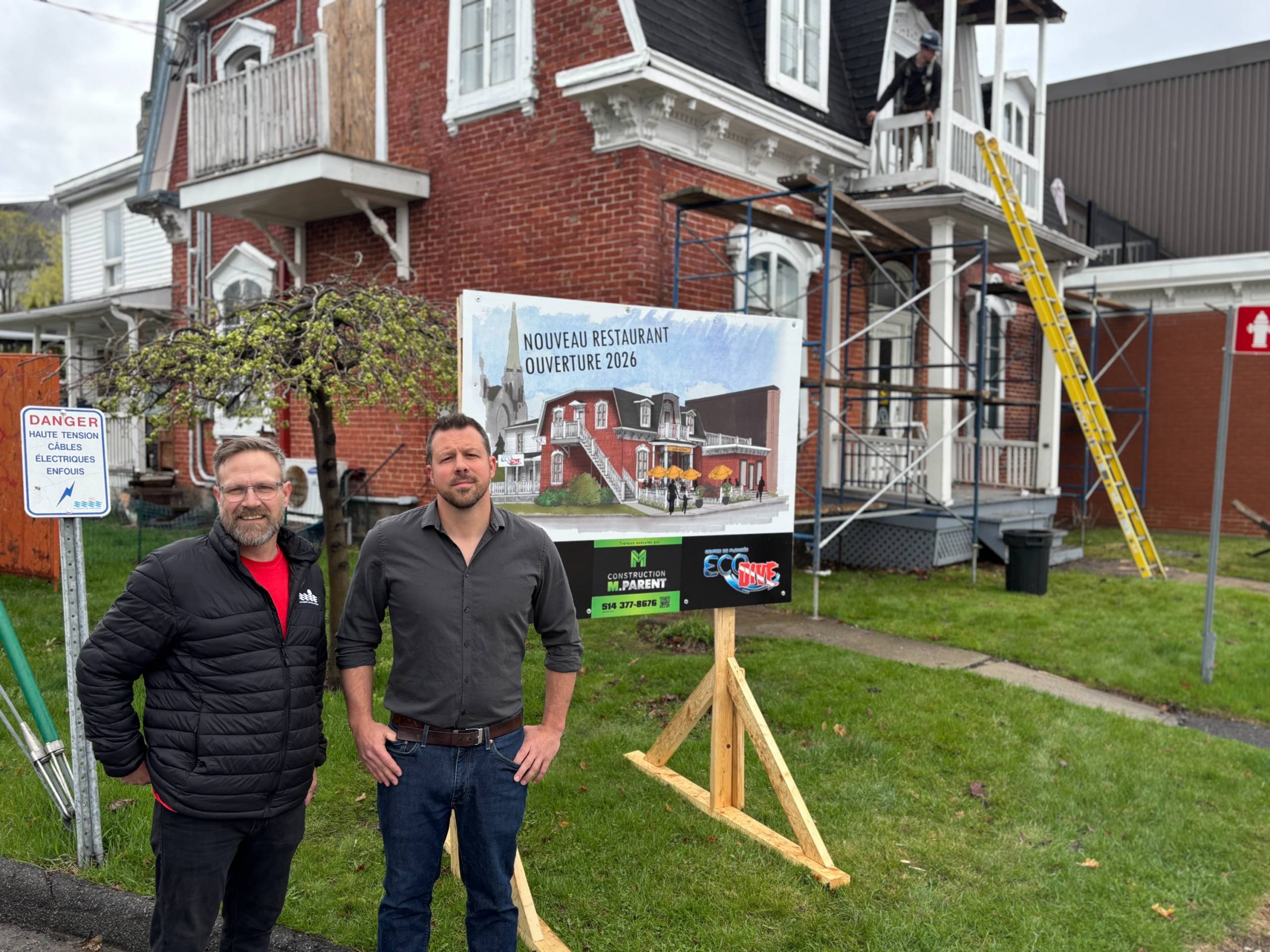 Un restaurant dans la maison patrimoniale du premier maire de Salaberry-de-Valleyfield