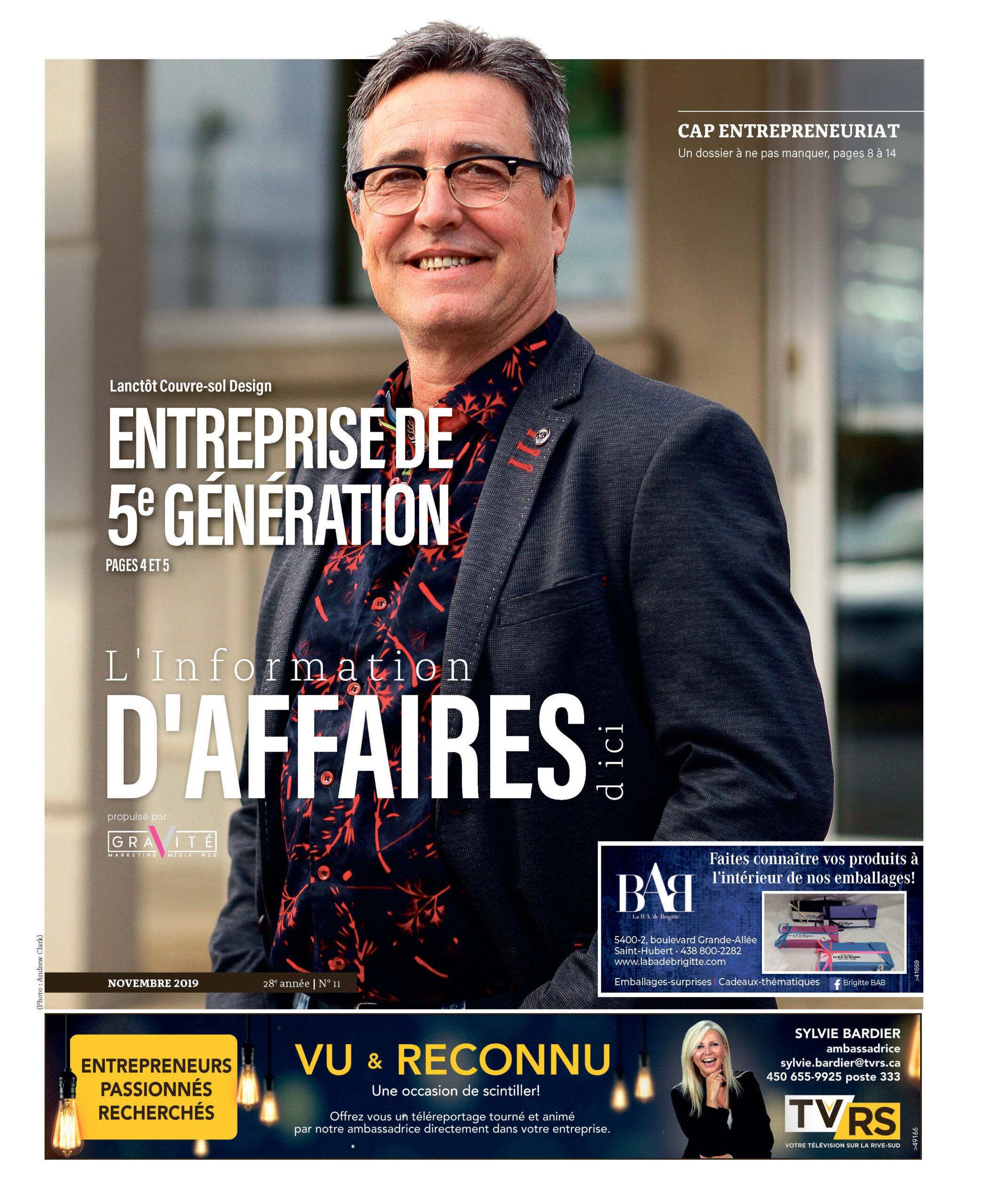 L’Information d’affaires d’ici – Novembre 2019