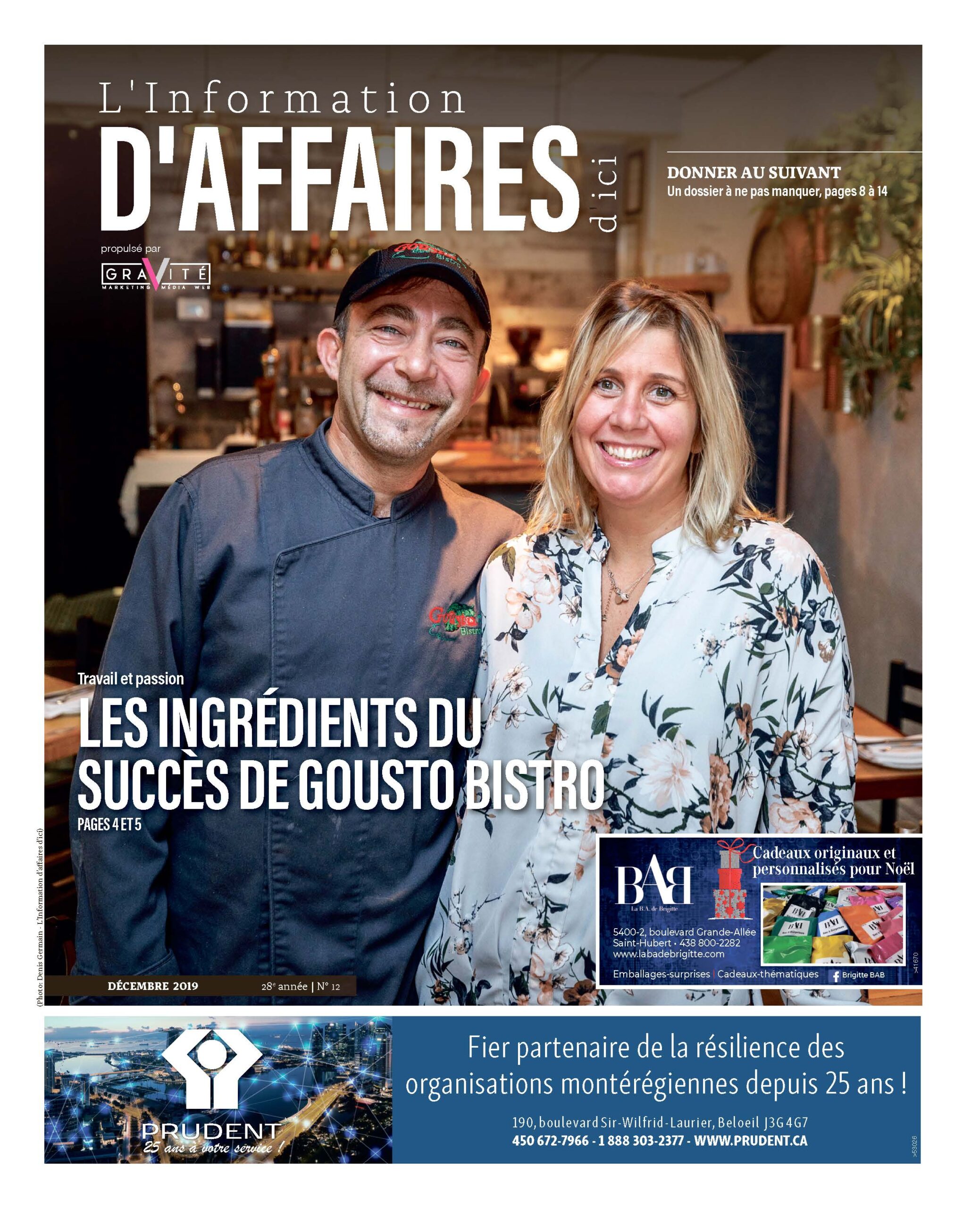 L’Information d’affaires d’ici – Décembre 2019