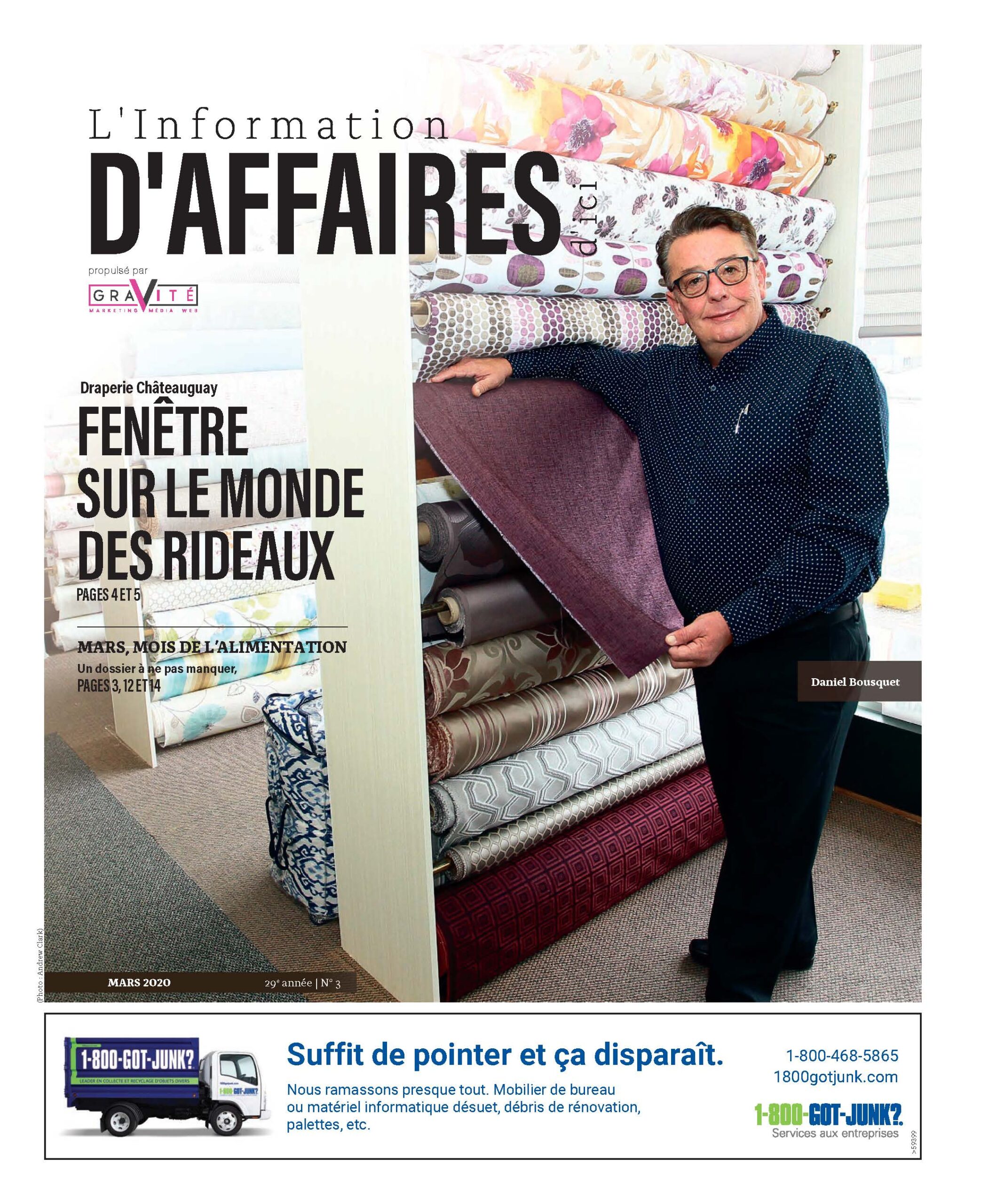 L’Information d’affaires d’ici – mars 2020