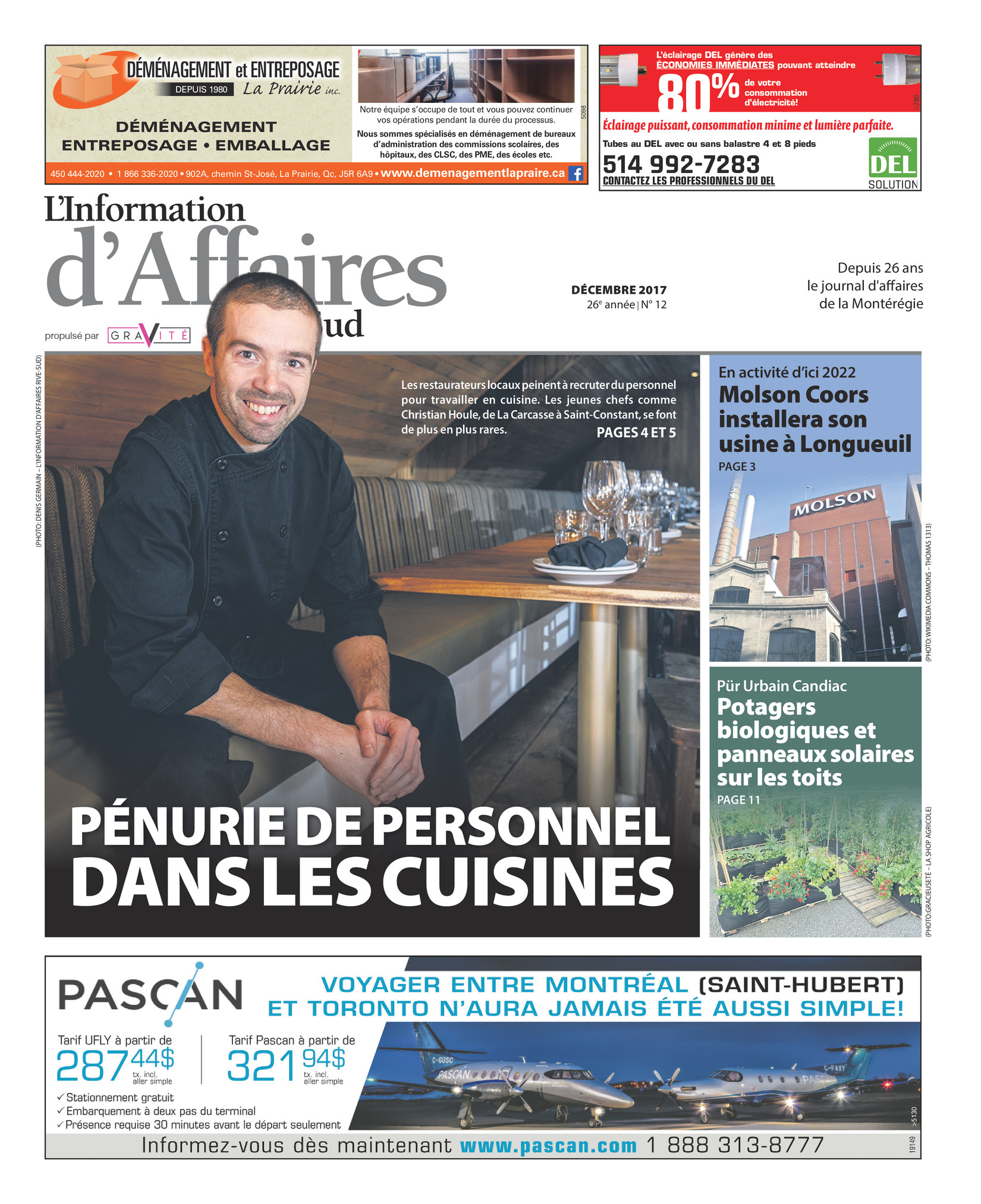 L’Information d’affaires d’ici – Décembre 2017