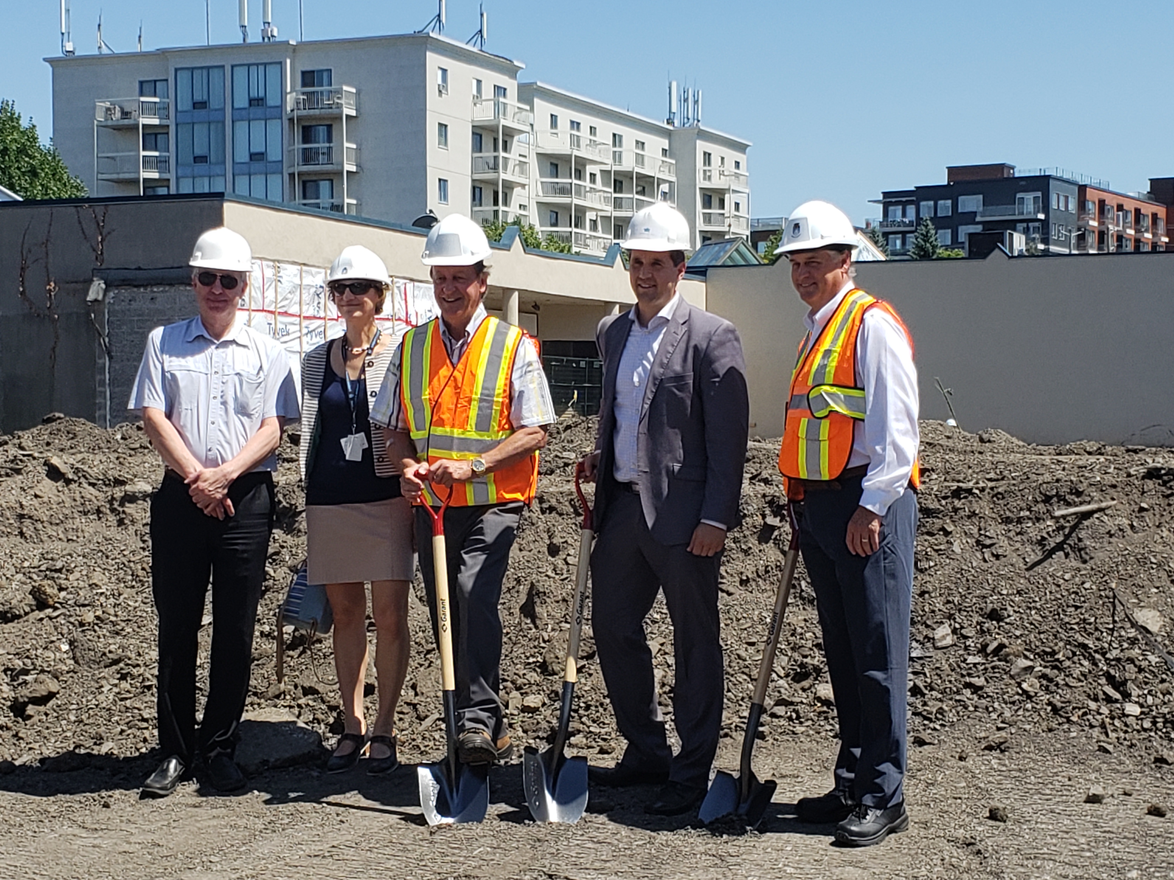 Le projet Maison Wickham officiellement lancé à Saint-Lambert