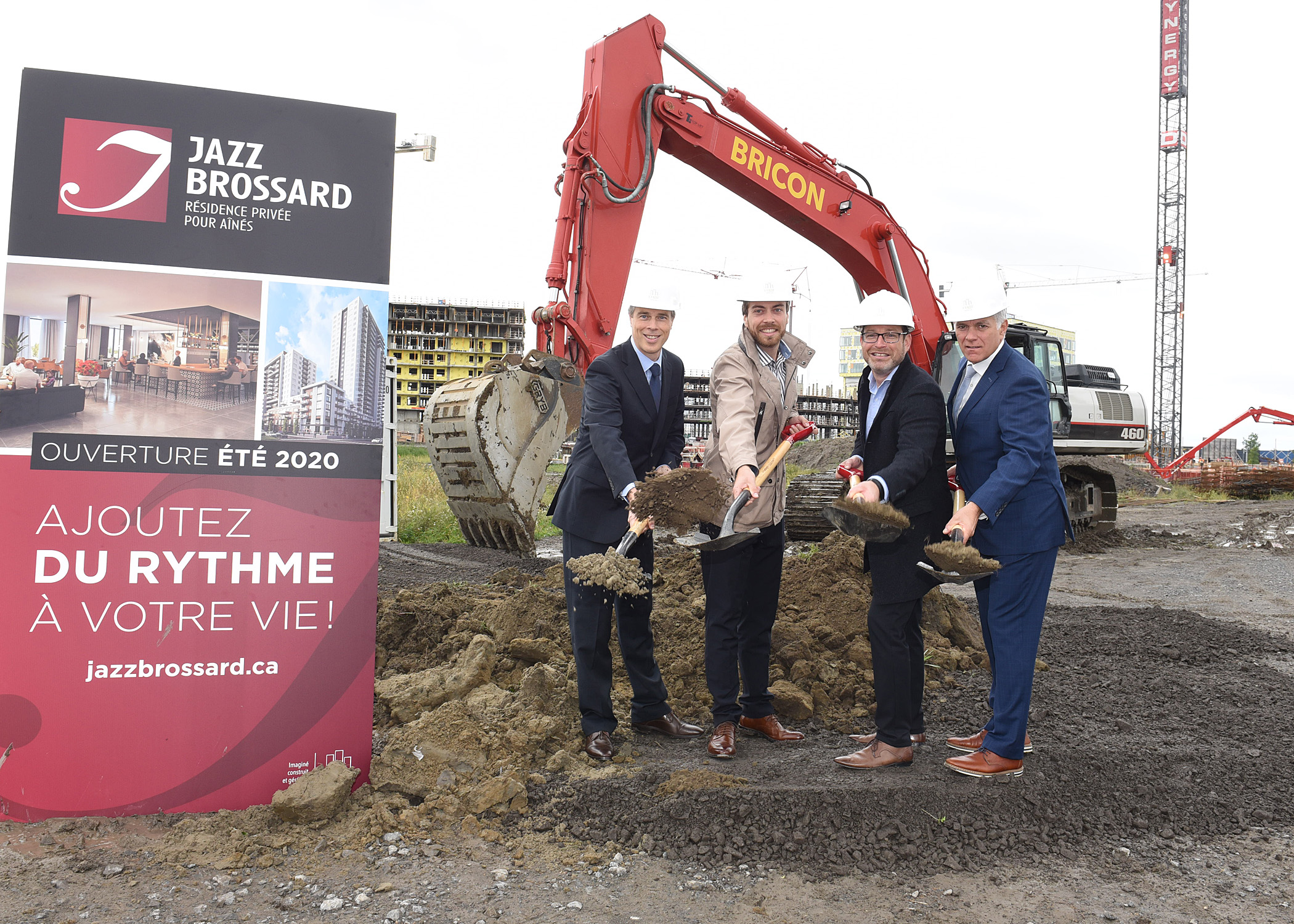 Solar Uniquartier: la construction du Jazz Brossard débute