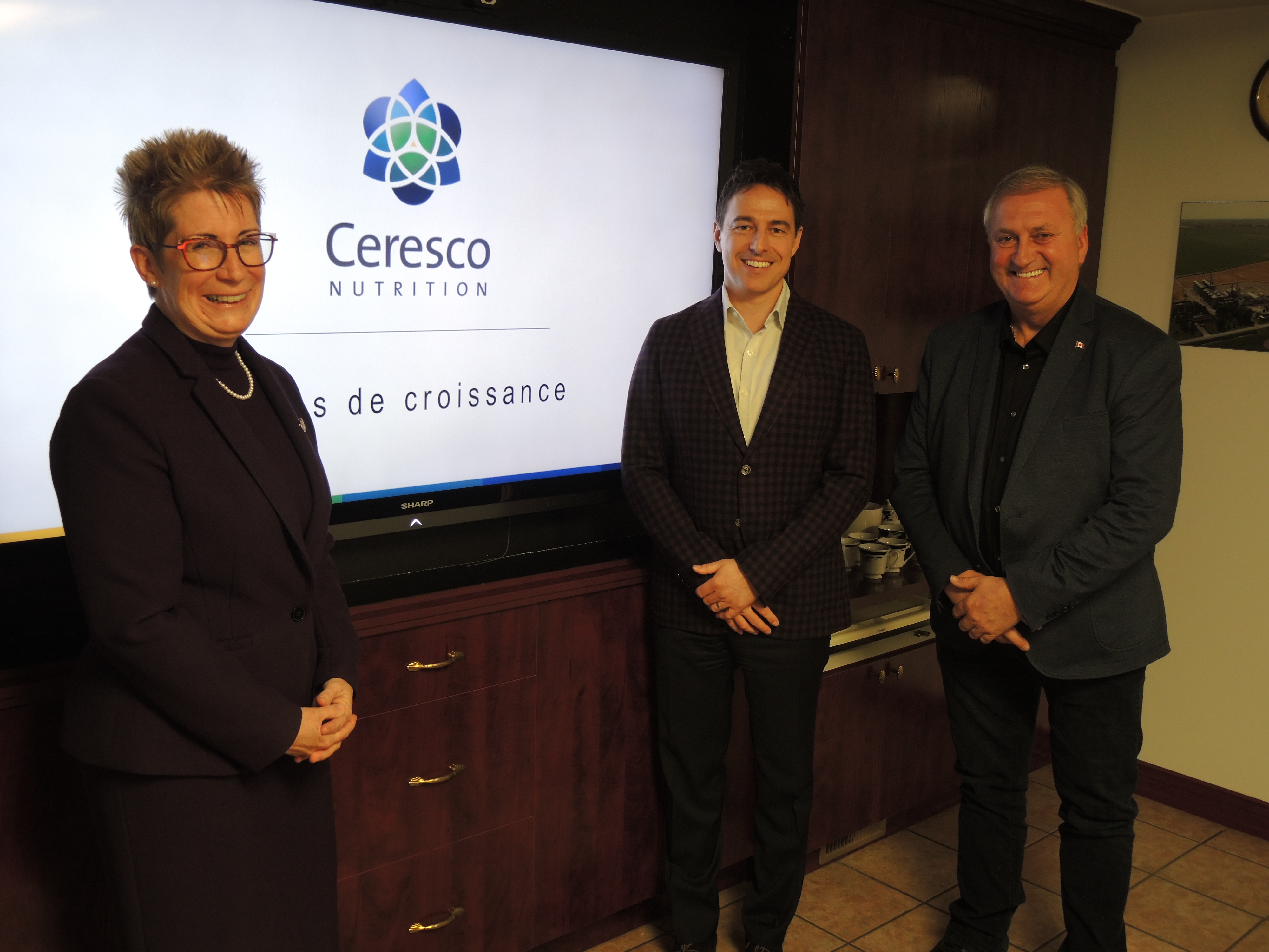 Subvention pour aider Ceresco Nutrition à exporter