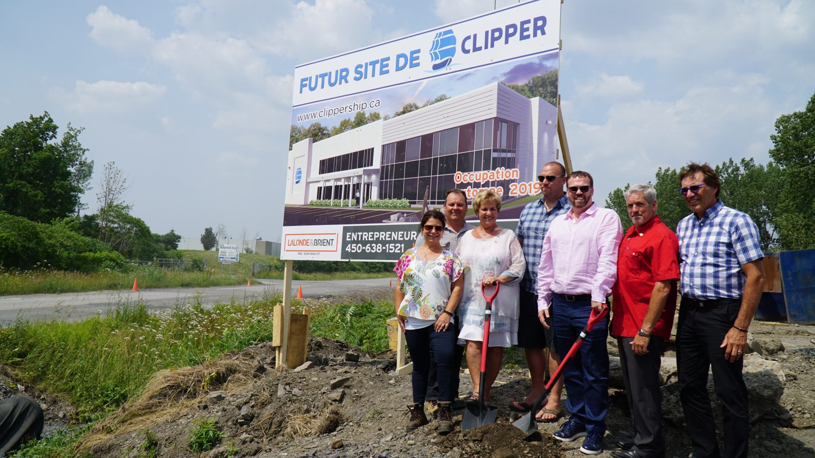 Investissement de 4,5 M $ pour une nouvelle entreprise à Sainte-Catherine