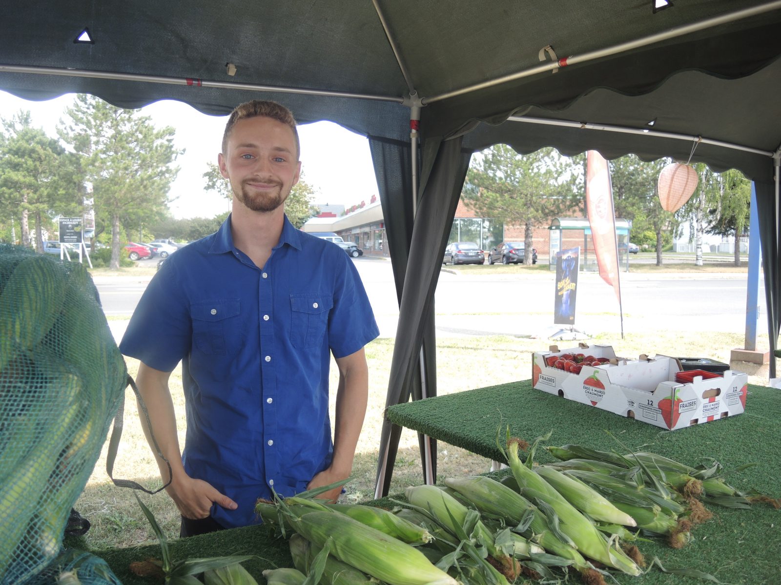 Des kiosques de fruits et légumes à vocation entrepreneuriale