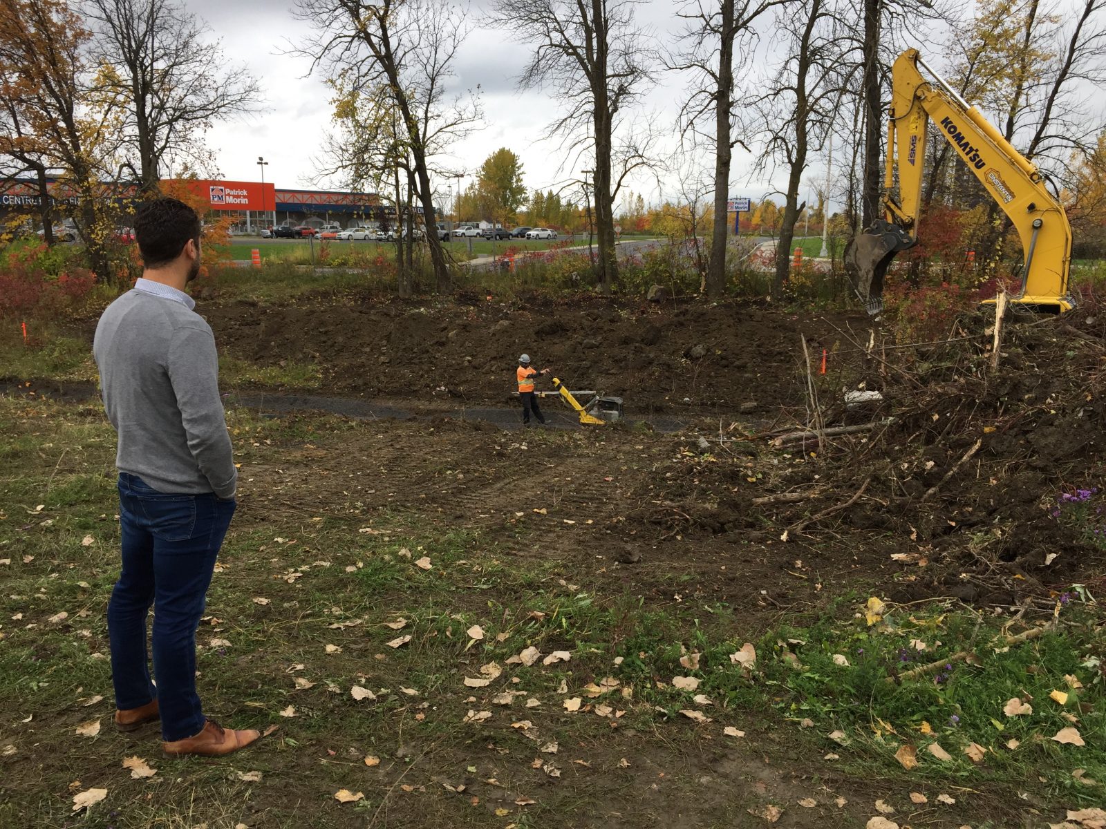 Des stationnements commerciaux enfin reliés