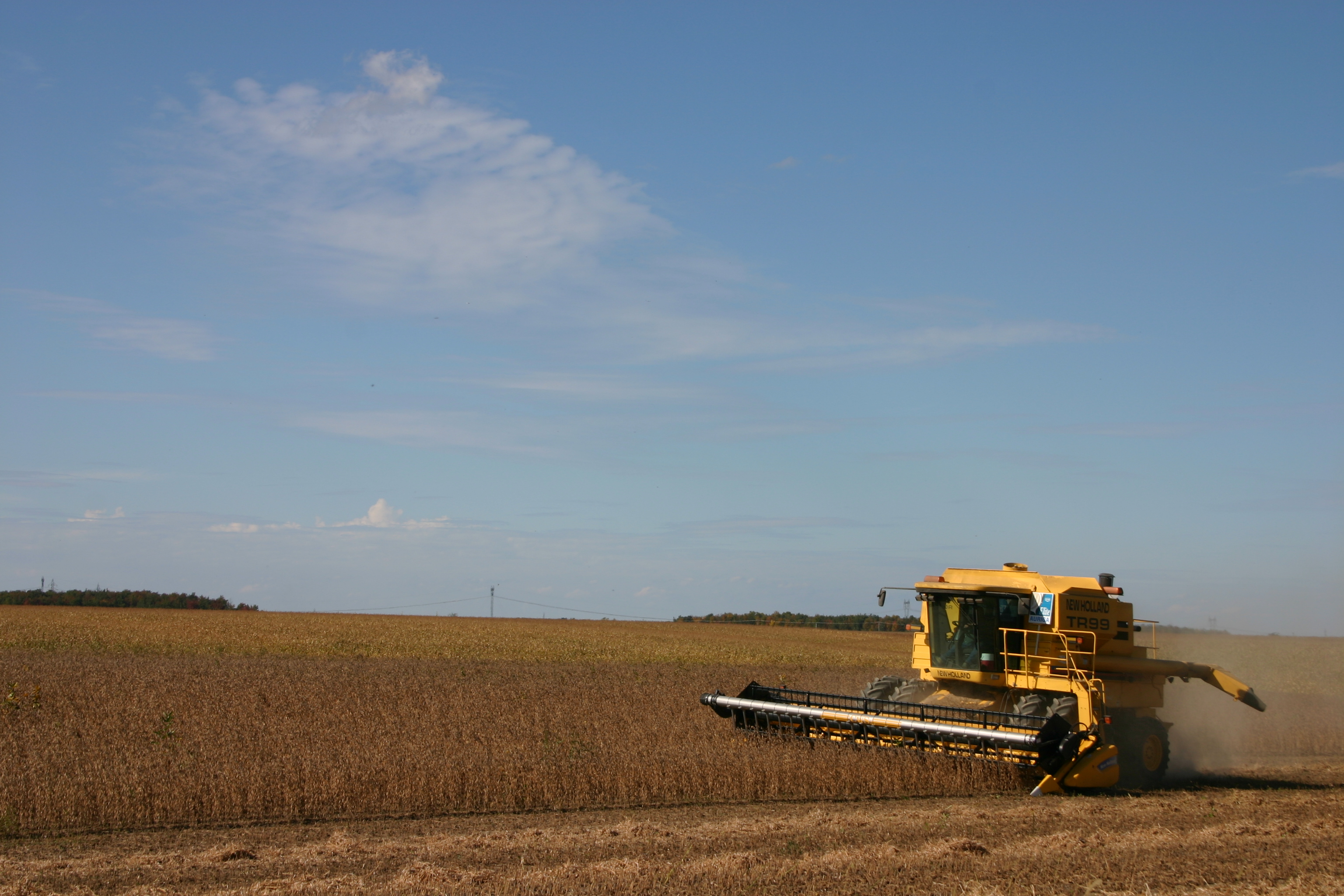 Les producteurs achètent de la machinerie comme jamais