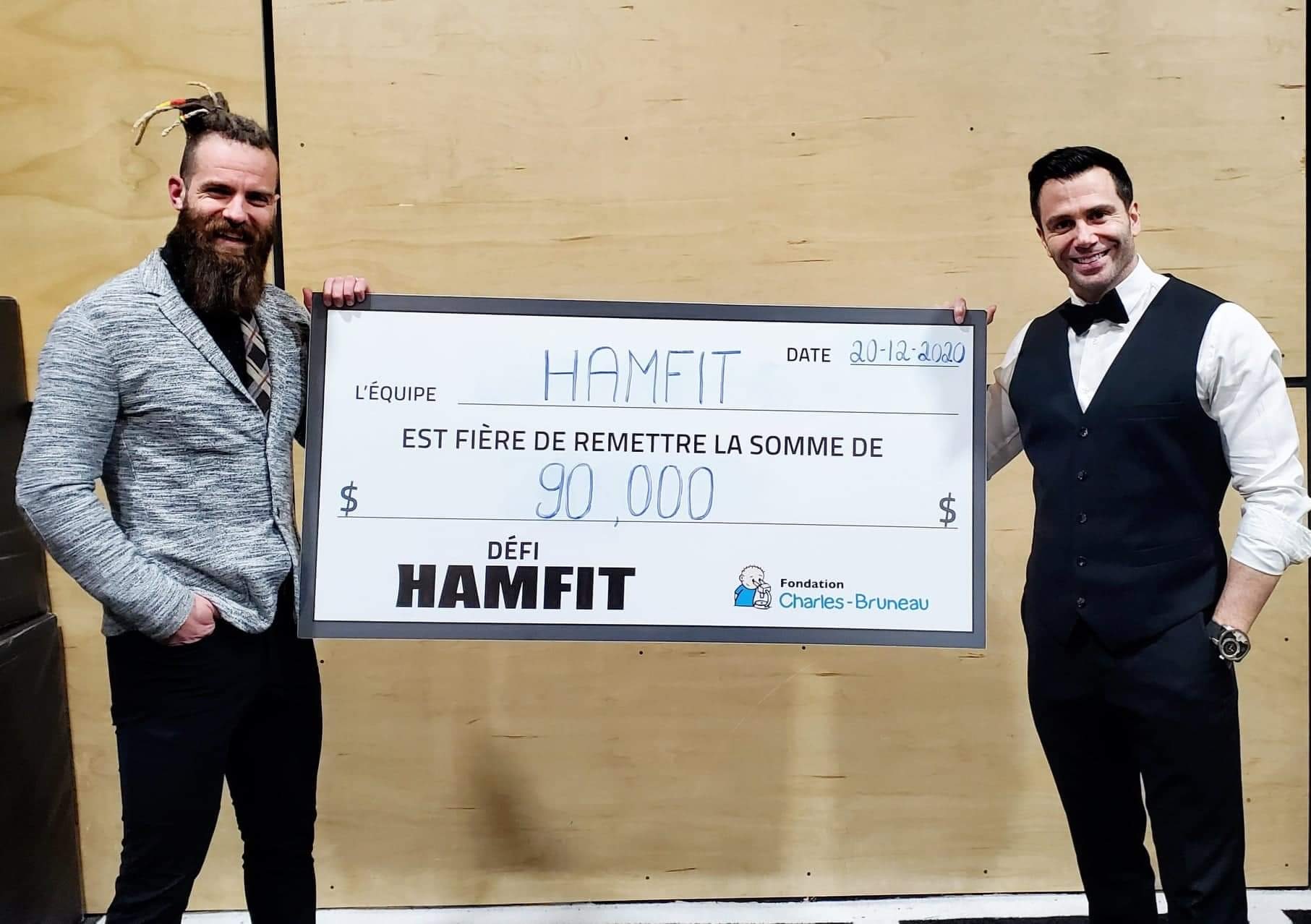 Son entreprise à perte, il amasse malgré tout 90 000 $ pour une bonne cause