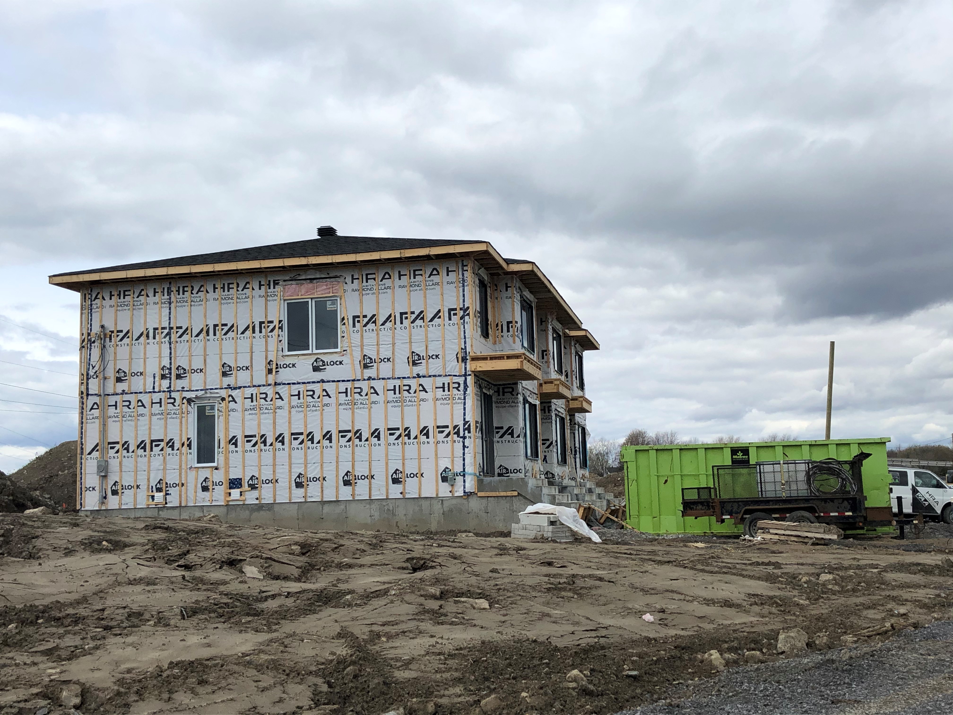 Les mises en chantier en hausse de 84% à Valleyfield