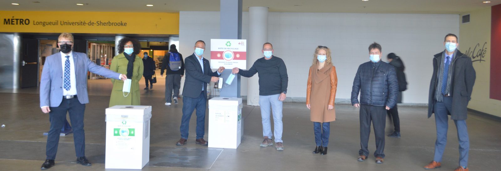 Le RTL offre le recyclage des masques à sa clientèle