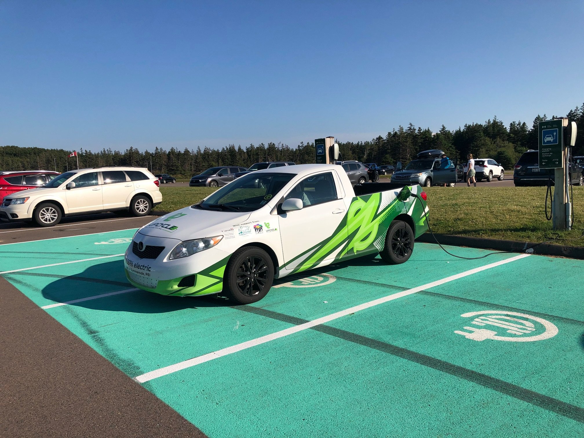 Transformer sa Toyota Corolla en pick-up électrique