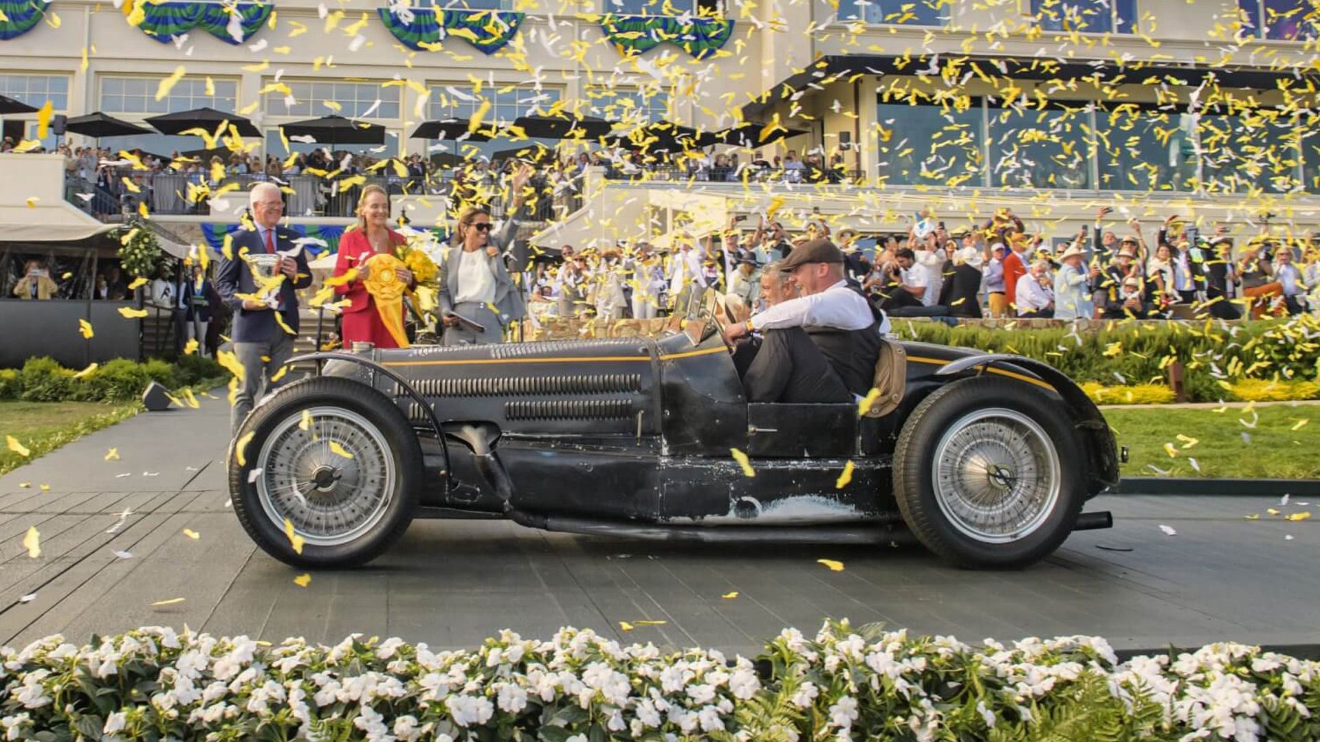 Image illustrant l'article: Une Bugatti de préservation remporte le premier prix au Concours d’élégance de Pebble Beach