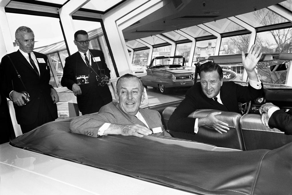 Walt Disney a participé au lancement de la Ford Mustang en 1964