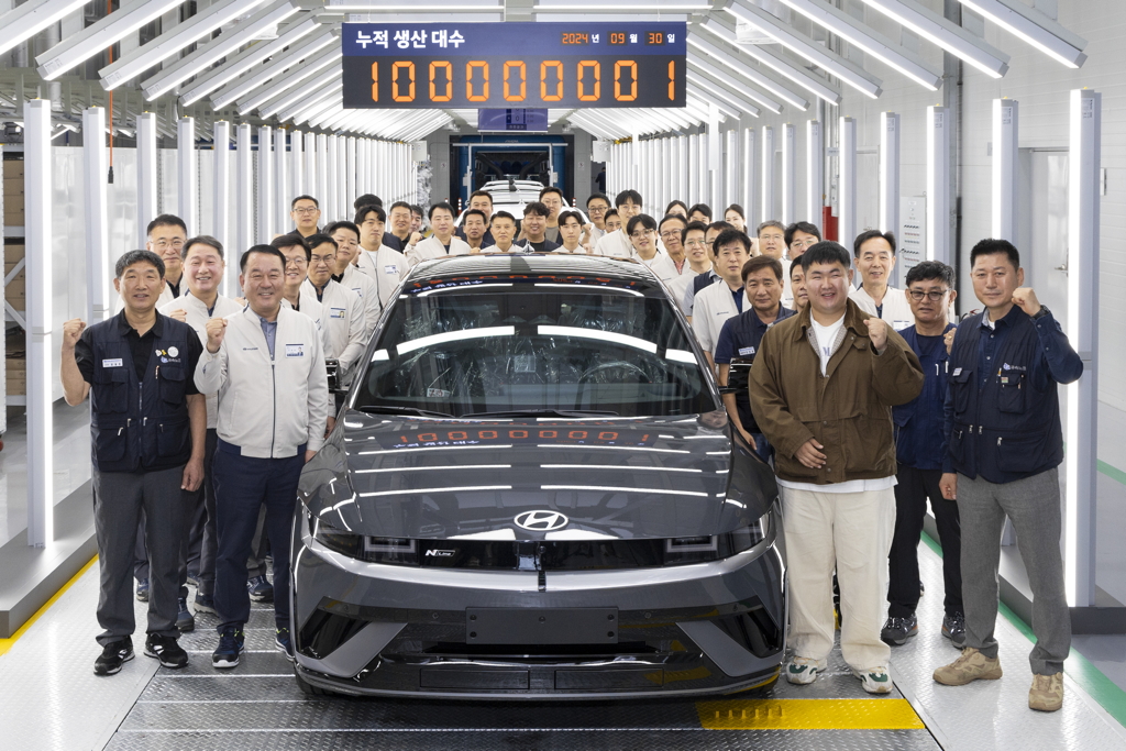 Hyundai franchit le cap des 100 millions de véhicules produits