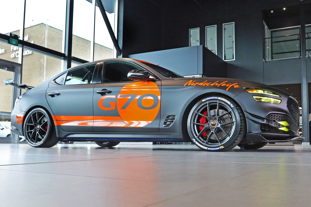 Genesis G70 Track Day Special : une voiture-concept créée pour les Canadiens