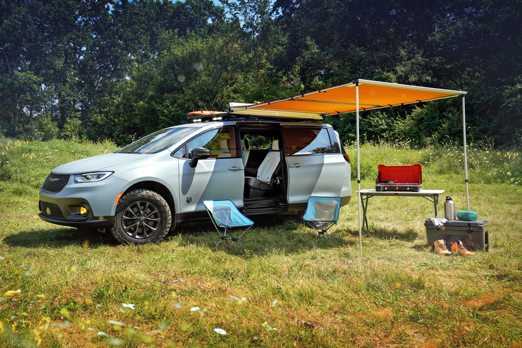 Chrysler présente la Pacifica Grizzly Peak, la fourgonnette des nomades de la route