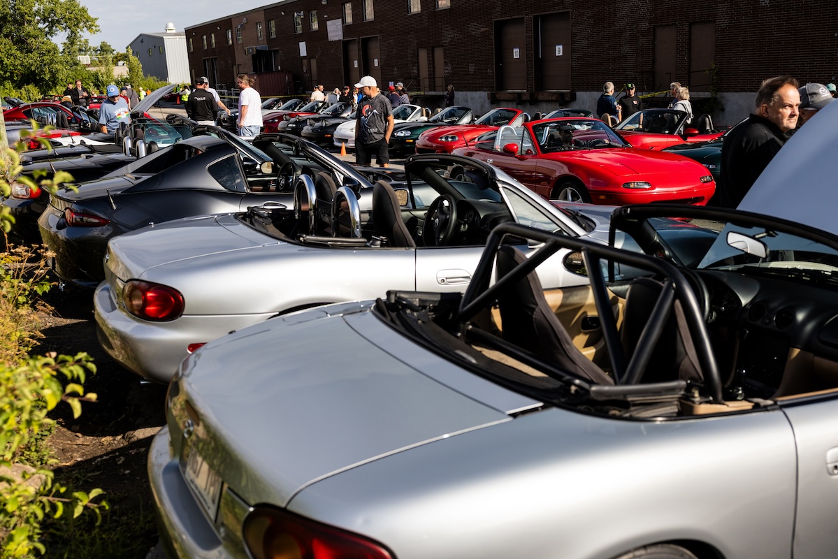 Image illustrant l'article: Un succès pour le deuxième rassemblement Mazda MX-5 Miata