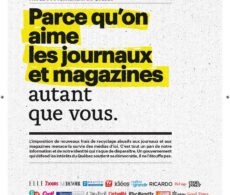 Journaux et magazines imprimés : le gouvernement du Québec doit annuler les tarifs abusifs
