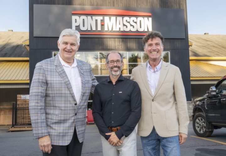 Matériaux Pont-Masson inaugure trois succursales dans Lanaudière