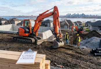 Les 6 meilleures compagnies d&rsquo;excavation à Boucherville